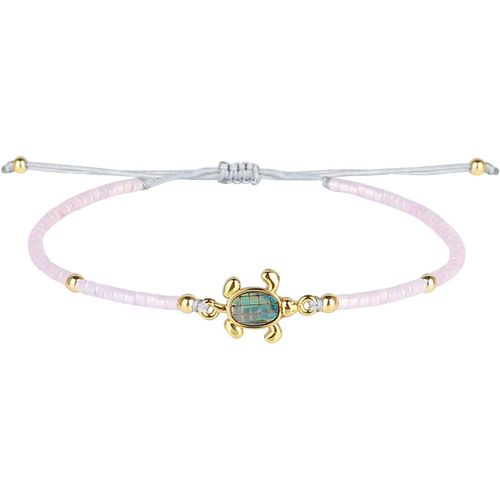 Eryi-Nouveaux Bracelets Tortue Coquille D'ormeau Miyuki Bracelets Perlés Bracelet D'amitié Tressé Cadeau Bijoux