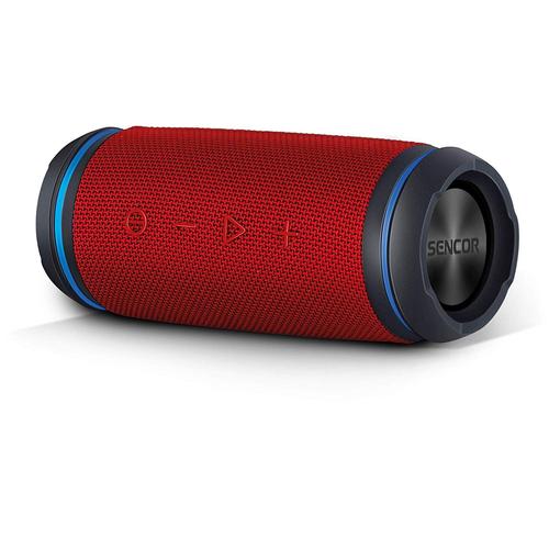 Sencor Garsiakalbis Bluetooth SSS 6400 Sirius 30W, TWS, NFC, IPX6 Raudona (Fonctionnement sur piles), Enceinte Bluetooth, Rouge