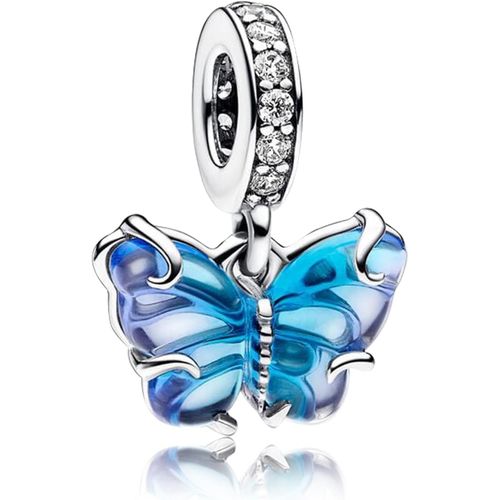 Eryi-Charm Animals Travel Butterfly Flower Pour Bracelets Perles En Argent 925 Breloques Pour Femmes Bijoux Pour La Fête Des Mères Anniversaire Pour Filles Épouse