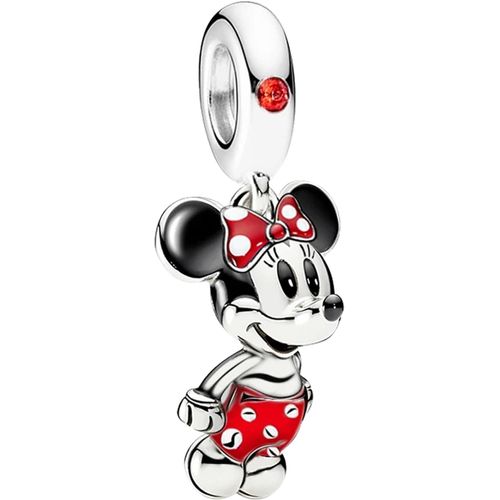 Eryi-Charms Mignon Personnage De Dessin Animé Et Animal 925 Bracelet En Argent Sterling Et Collier Pendentif Perles Bijoux Cadeaux Pour Les Femmes