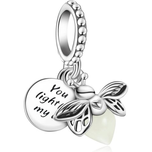 Eryi-Charms Mignon Personnage De Dessin Animé Et Animal 925 Bracelet En Argent Sterling Et Collier Pendentif Perles Bijoux Cadeaux Pour Les Femmes