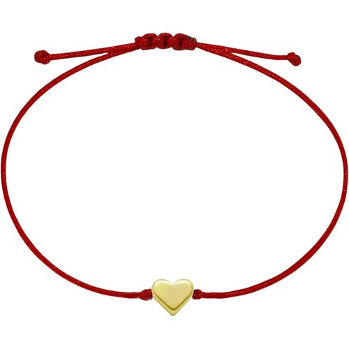 Eryi-Bracelet Pour Femme En Macramé Avec C?Ur Doré - Taille Réglable - Fabriqué À La Main - Avec Emballage Cadeau