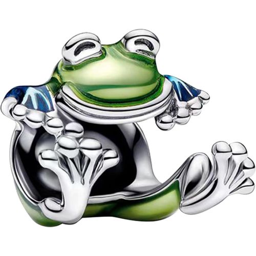 Eryi-Charms Mignon Personnage De Dessin Animé Et Animal 925 Bracelet En Argent Sterling Et Collier Pendentif Perles Bijoux Cadeaux Pour Les Femmes