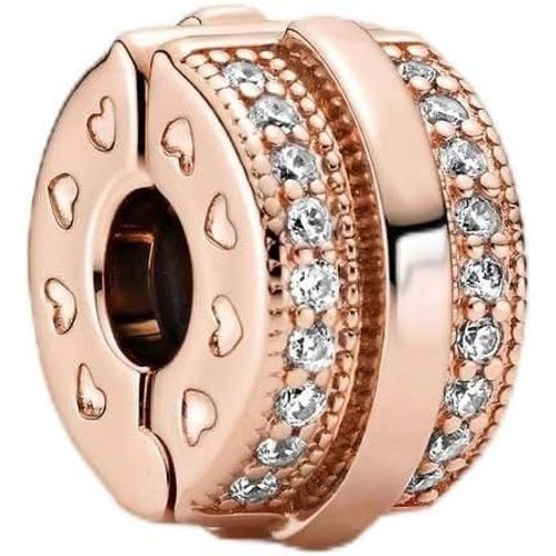 Eryi-Femme Charms-Famille Amour Animaux Argent Sterling 925 Pendentif Avec Zircon Cubique Pour Bracelet