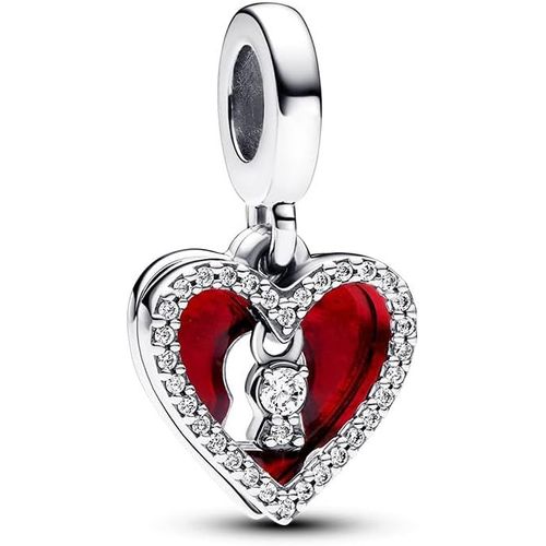 Eryi-Charmes Animaux Personnages Vie Pour Bracelets - Charms De Perles Ajourées En Argent Sterling 925, Charmes De Coeur D'amour Pour Bracelets Et Colliers Pour Femmes Filles