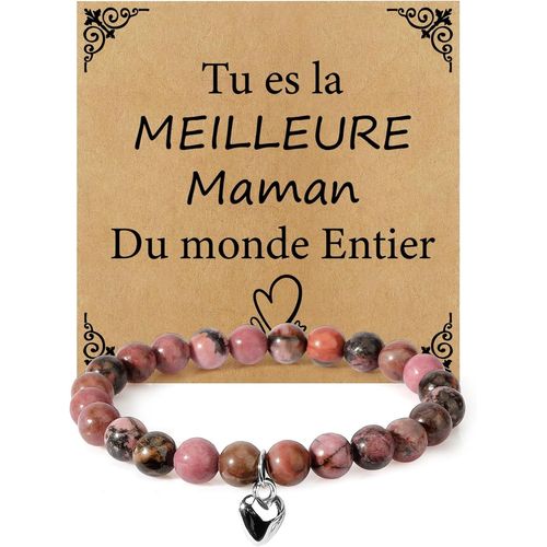 Eryi-Cadeau Maman Noel,Cadeau Pour Maman,Bracelet Maman,Cadeau Noel Maman,Cadeaux Maman,Idee Cadeau Fete Des Meres Personnalisé,Cadeau Fête Des Mères,Cadeaux Fete Des Mere,Cadeau Pour La Fête Des Mèr