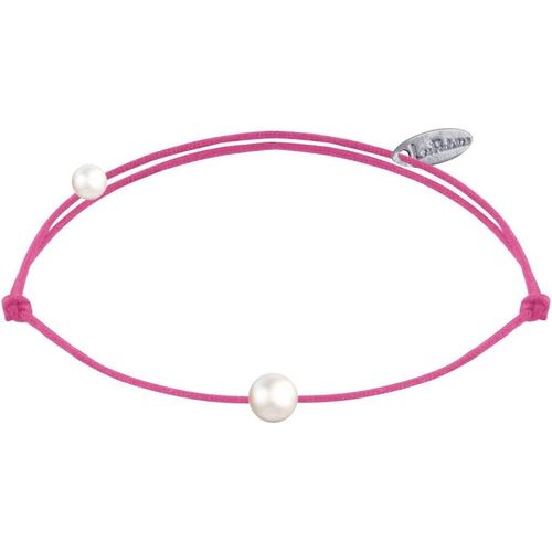 Eryi-- Bracelet Lien Petite Perle Blanche