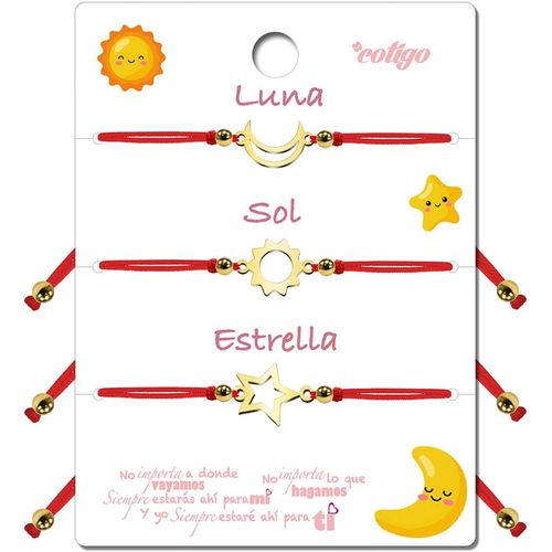 Eryi-Bracelets Pour Couples, Bracelet D'amitié En Acier Inoxydable, Bracelet 2-3 Pièces, Bracelet Fil Rouge Ou Noir En Ciré, Cadeaux Pour Fiancés, Mères, Filles, S?Urs, Amis