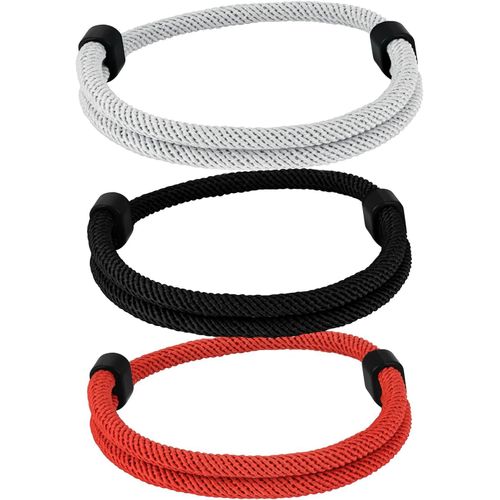 Eryi-Bracelet De Couple Aimant Personnalisé Gourmette : Lot De 2 Bracelet Gourmette Acier Inoxydable Pore Femmes Hommes Garçon Fille Meilleur Ami