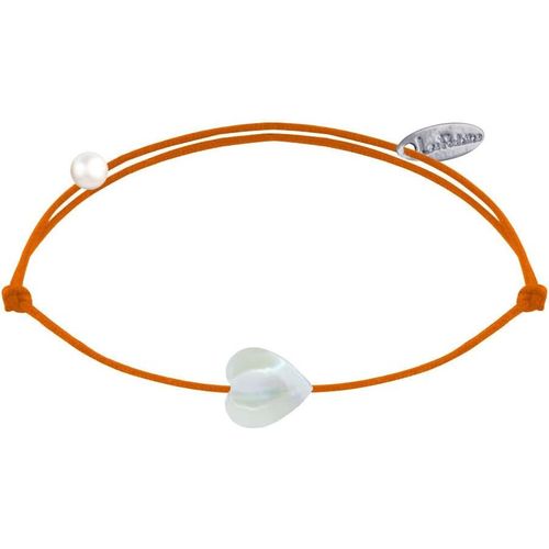 Eryi-- Bracelet Lien Mini Coeur En Nacre