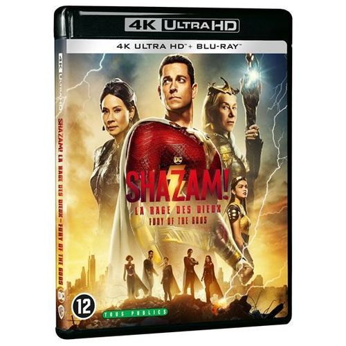 Shazam! La Rage Des Dieux - 4k Ultra Hd + Blu-Ray