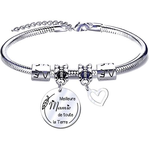 Eryi-Cadeau Mamie Bracelet Mamie Grand-Mère D'anniversaire Cadeau Fête Des Mères Pour Grand-Mère Cadeau De Mamie Grand-Mère Cadeau Fête Des Mères