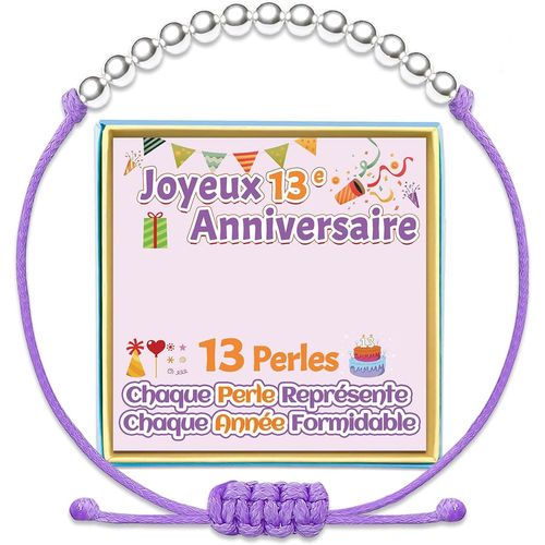 ERYI-Anniversaire Bracelets Cadeau D'Anniversaire 5 6 7 8 9 10 11 12 13 14 15 16 17 18 19 20 21 Ans Fille Cadeaux Pour Femme Bracelet Anniversaire Original Idee Argent Bijoux Unique Petit-Fille Niece