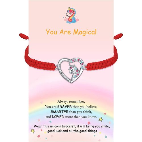 Eryi-Bracelet Cordon Filigrane Argent 925 Infini Amour Coeur Arbre De Vie Bracelet Pour Fille Femme Ado Réglable, Anniversaire Journée Enfants Bijoux
