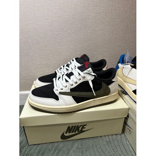 Jordan 1 Low Travis Scott Olive - 41