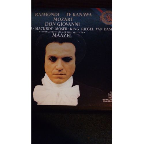 Wolfgang Amadeus Mozart (1756-1791) : Don Giovanni K 527 Par Teresa Berganza Kiri Te Kanawa Ruggero Raimondi Edda Moser José Van Dam Orchestre Et Choeur Du Théâtre De L'opéra De Paris Dir Lorin Maazel