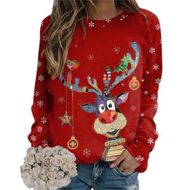 Pull de noel femme pas online cher