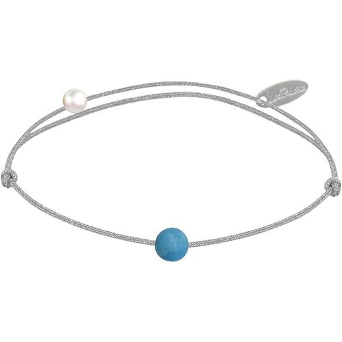 Eryi-- Bracelet Lien Petite Perle De Turquoise