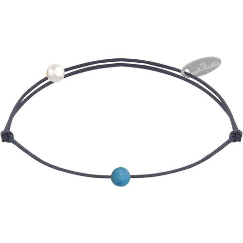 Eryi-- Bracelet Lien Petite Perle De Turquoise