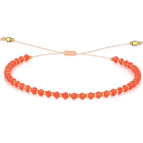 Eryi-Bracelets Perles En Cristal Bracelets À Brin Corde Tissé À La Main Joncs Femme De Mode Nouveux