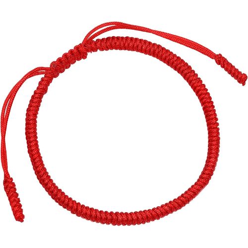 Eryi-Lucky Bracelet + Cadeau Bouddhiste! Brassard De Corde De Bonne Chance Tibétain. Cadeaux D'amitié. Bracelet Chakra Tricoté À La Main Pour Femme, Homme Et Adolescent. Taille Réglable!