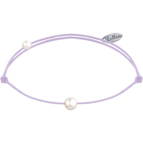 Eryi-- Bracelet Lien Petite Perle Blanche