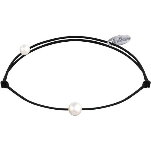 Eryi-- Bracelet Lien Petite Perle Blanche