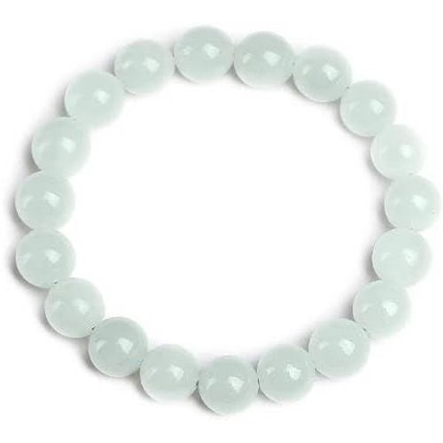 Eryi-Joyas Minerales Bracelet En Pierres Naturelles 100% Authentiques - Perles Élastiques - Confort Et Élégance | Fil Coréen Et Écrin À Bijou Inclus