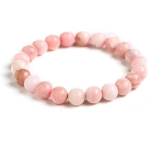Eryi-Joyas Minerales Bracelet En Pierres Naturelles 100% Authentiques - Perles Élastiques - Confort Et Élégance | Fil Coréen Et Écrin À Bijou Inclus