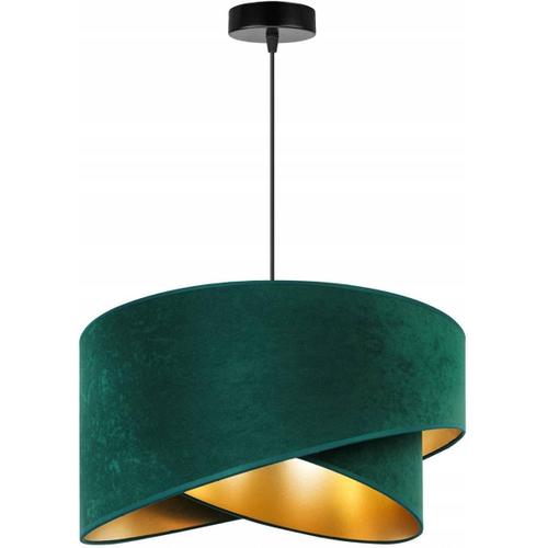 Abat Jour Suspension Luminaire Lustre Industriel Milan - Moderne Abat Jour Plafond Pour Chambre Salon Et Cuisine - En Metal - Vert