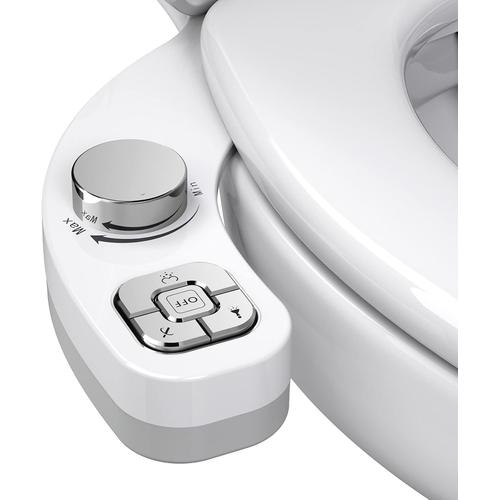 Bidet Toilette Wc Bidet Japonaise Pulvérisateur Bidet Kit Abattant Wc Alle De Bain Avec Double Buses Rétractables Autonettoyantes - Nettoyage Avant Et Arrière