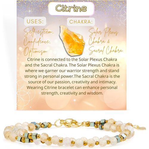 Eryi-Bracelet Femme De Pierre Naturelle Perles, Cristal 4mm Perle Pierres Précieuses Bijoux Femme Cadeau