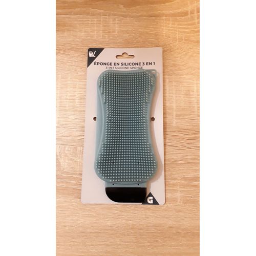 Eponge en silicone 3 en 1