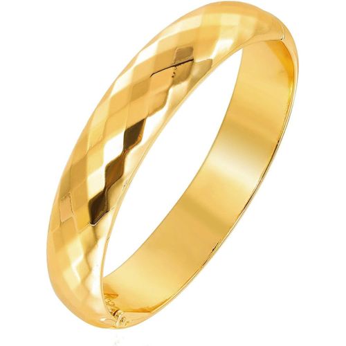 Eryi-Chunky Bangle Irrégulier Minimaliste Bracelet Femme Tendance Charnière Large Epais Poignet Manchette