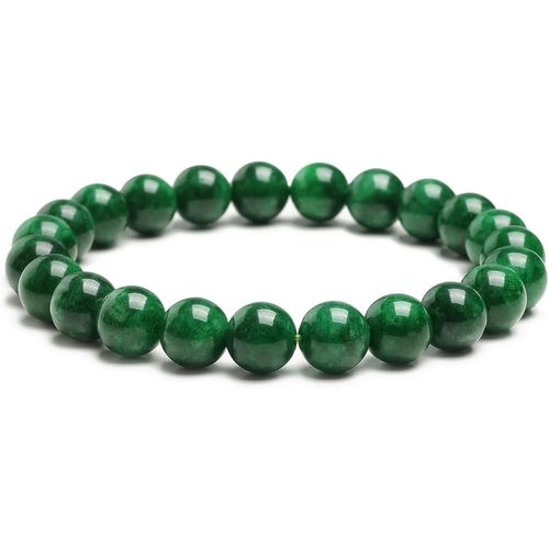 Eryi-Bracelet Femme Pierre Naturelle Lithotherapie Fait Main De 8 Mm, Bracelets Élastique De Yoga En Pierres Semi Précieuse, Cadeaux De Bijoux Créatifs