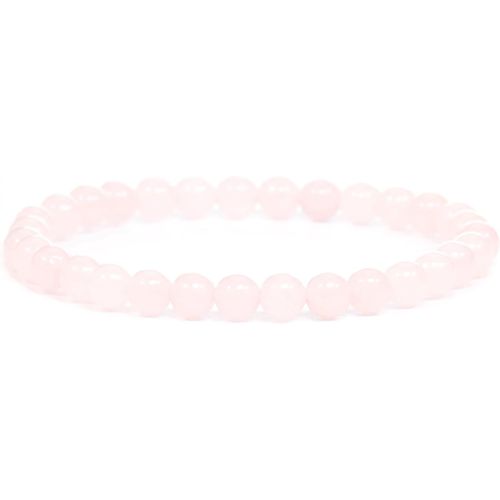 Eryi-Bracelet En Véritable Pierre Précieuse Avec Perles Rondes De 6mm - Différentes Longueurs - Bracelet En Pierres Précieuses Porte - Bonheur Talisman Cadeau