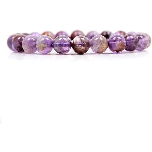 Eryi-Joyas Minerales Bracelet En Pierres Naturelles 100% Authentiques - Perles Élastiques - Confort Et Élégance | Fil Coréen Et Écrin À Bijou Inclus