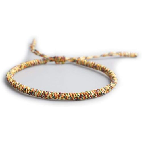 Eryi-Bracelet Spirituel Equinox Tibétain | Homme Femme | Bracelet À La Main | Noeud Traditionnel Bouddhiste