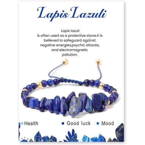 Eryi-Bracelet Pierre Naturelle, Réglable En Perles Bracelet, Bracelets De Perles 4mm, Gemstones Friends Bracelets Pour Femmes Et Fille
