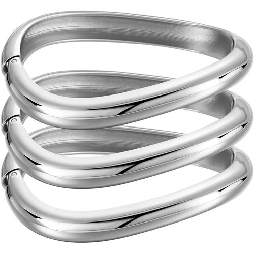 Eryi-Bracelets Or Pour Femmes, 3pcs Irregular Chunky Bracelet Ouvert À Charnière Pour Femmes, Manchette Large Tendance Minimaliste Chunky Bijoux Cadeaux Pour St Valentin Noël Anniversaire
