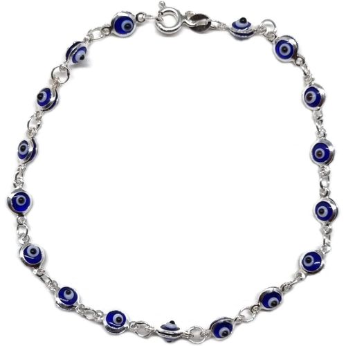 Eryi-By Dalia - Bracelet En Argent Contre Le Mauvais ?il 19 Cm