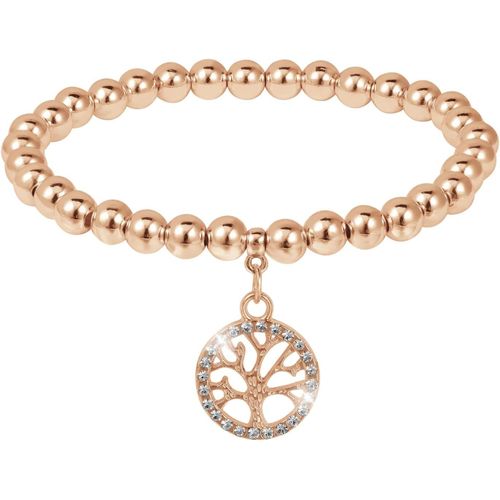 Eryi-Gold Bead Bracelets Pour Femmes 4/6mm Acier Extensible Bracelet Boule Or Bracelet D'amitié Avec Pendentif En Perles De Coquillage