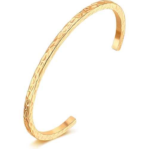 Eryi-18k Anneau D'or Bracelet Ouvert Pour Les Femmes