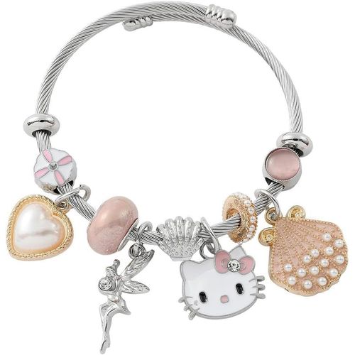 Eryi-Bracelet Femme Bracelet De Amour Perles Coquillage Chat Élégant Sophistiqué Ajustable Bijoux Anniversaire Cadeau Pour Fille Meilleurs Amis