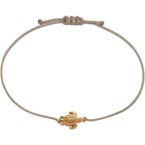 Eryi-Bracelet Pour Femme Tortue Fait À La Main En Macramé Taille Réglable Avec Emballage Cadeau