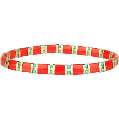 Eryi-Nouvelles Bracelets Perles Tila Bracelets Miyuki Extensible Brin Coloré Bracelets D'amitié
