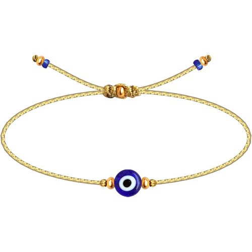 Eryi-Bracelet Oeil Turc En Acier Inoxydable Ou En Fil + Un Bracelet 7 Noeuds (Gratuit), Amulettes Porte-Bonheur Et Protection Contre Le Mauvais ?Il Bijoux Homme Bracelets Femme Fille