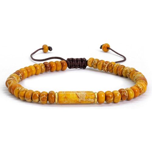 Eryi-Bracelet Yoga Femme Bracelet Réglable Pierres Naturelles 4mm Bracelet Perle Naturelles Pierres Précieuses Bracelet Pour Femme Filles Pour Anniversaire Pour Femme Hommes