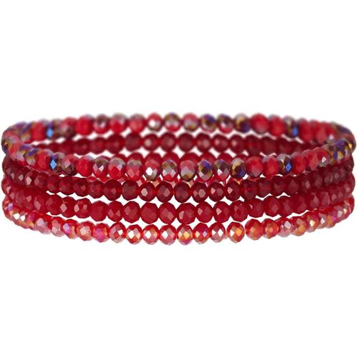 Eryi-Bracelet Boho, Bracelets En Cristal, Bracelets En Perles En Pierre Cristalline Multicouches Pour Femmes Multicouches Bracelet Pour Femme