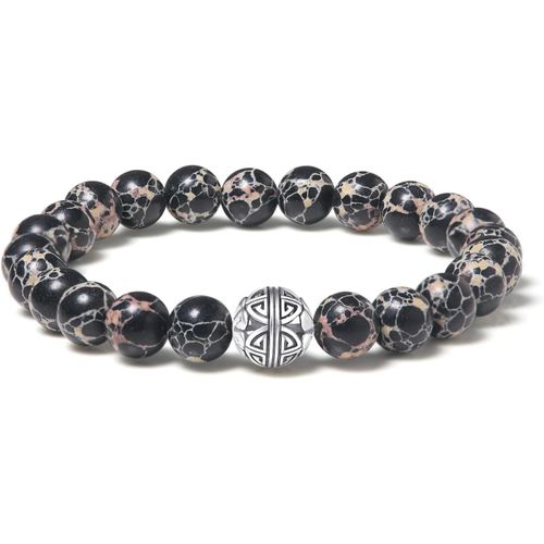 Eryi-Naturelles 8mm Pierres Bracelet Précieuses Deavec Cristal Bangle En Perles Avec Pendentif En Argent Sterling 925 Pendentif Double Bonheur